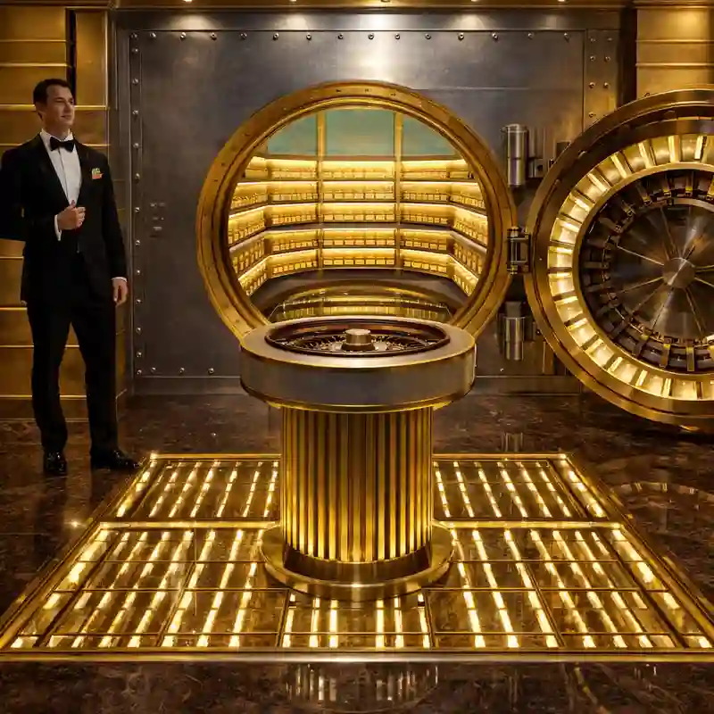 Gold Vault Roulette Game Banner